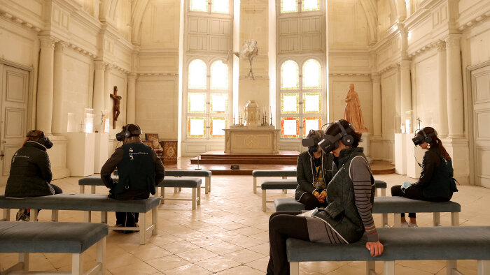 Le film peut être veut par 28 personnes à chaque séance. - © Olivier Marchant