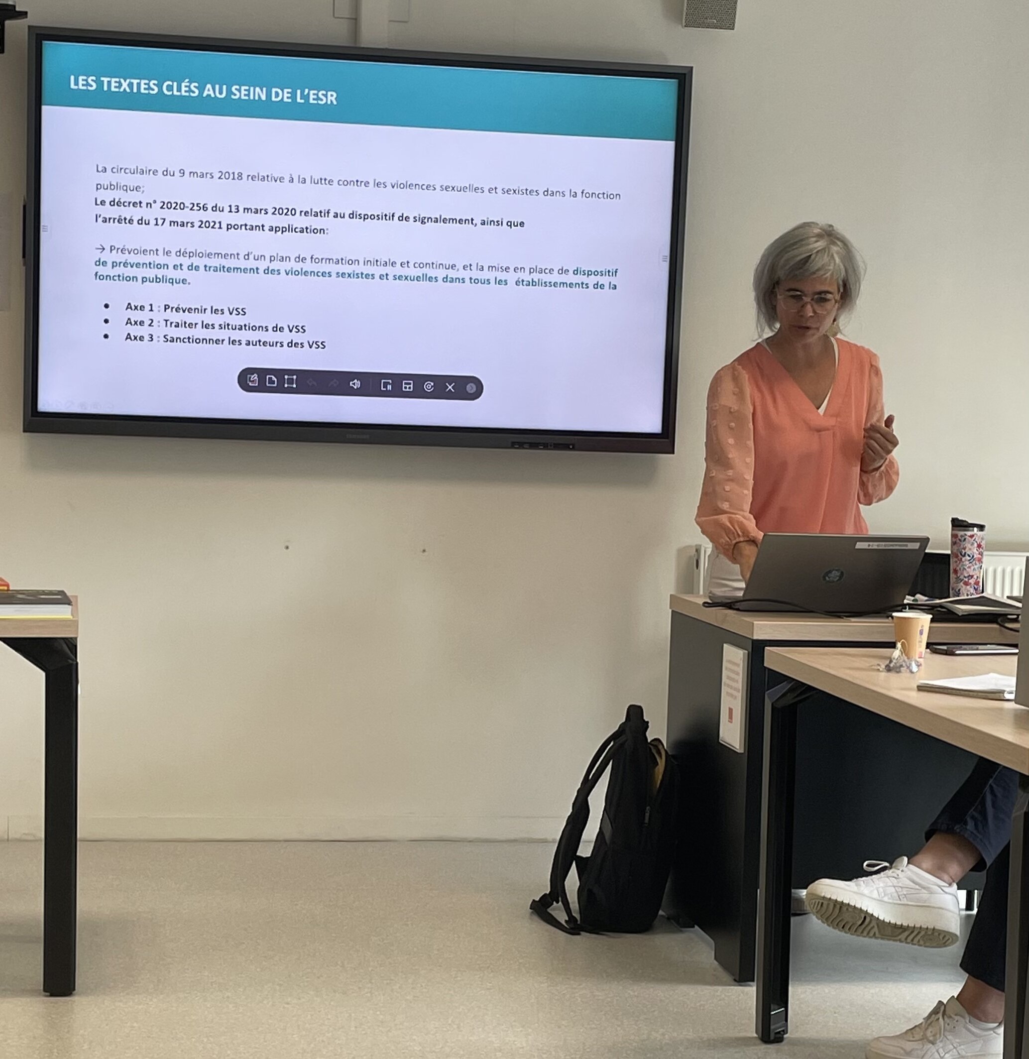 Jeanne Toulouse est co-référente égalité femmes-hommes à l’Ensta Bretagne. - © Campus Matin