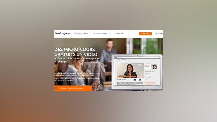 Academyk, la nouvelle plate-forme de micro-cours gratuits pour la gestion de carrière