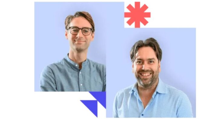 Peter Kuperus, René Janssen (cofondateurs de Lepaya) : une levée de fonds de 38 millions de dollars - © D.R.