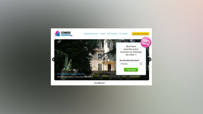 Echanger définitivement un bien immobilier