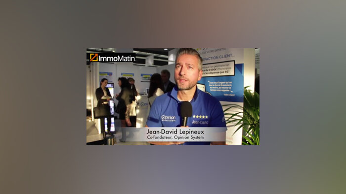 3 min avec Jean-David Lepineux, co-fondateur, Opinion System