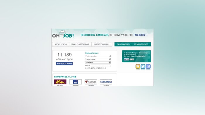 Oh my job séduit Meetic