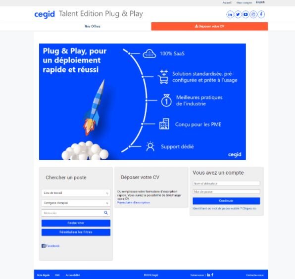 Edition Plug & Play de Cegid Talent  - © D.R.