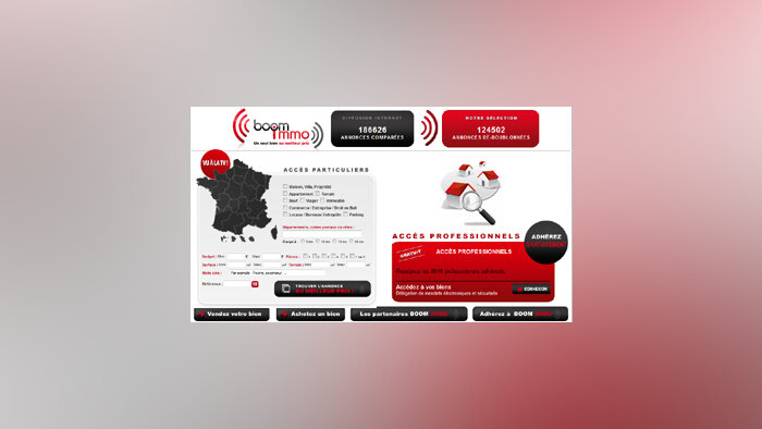Boom Immo : le premier comparateur d’annonces immobilières
