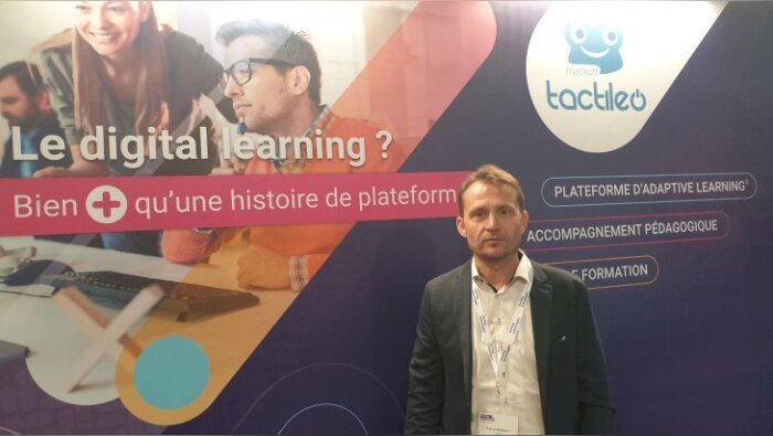 Salon Learning Technologies 2022 : Pascal Bringer, CEO de Maskott - © D.R.