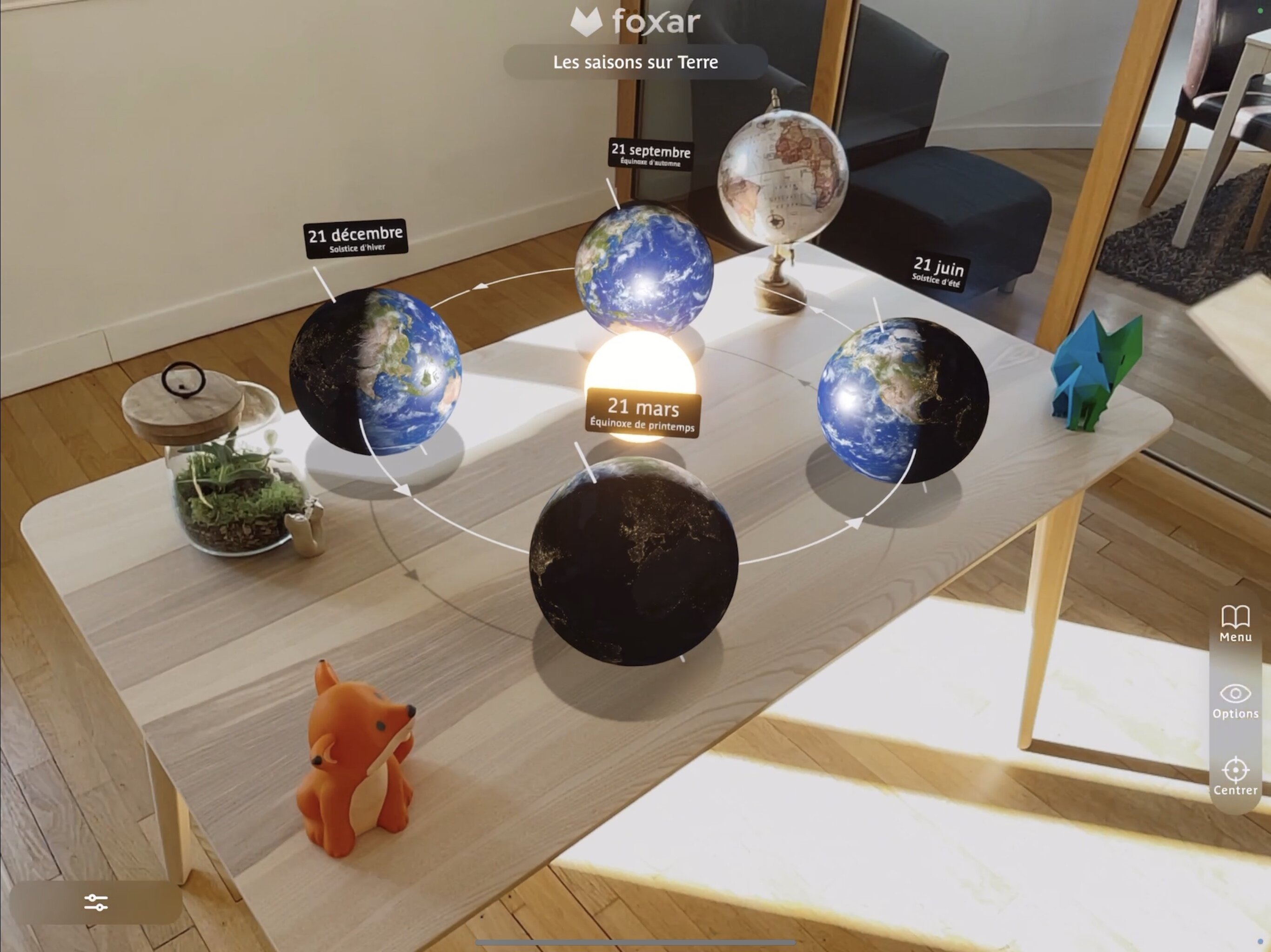 Foxar conçoit et propose une bibliothèque de maquettes pédagogiques en réalité augmentée. - © Foxar