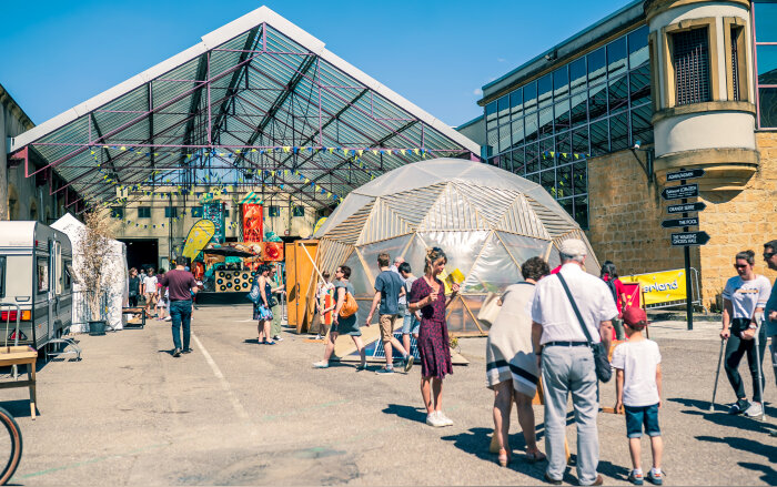 La cours du Bliiida pendant Makerland. - © Jesus S Baptista
