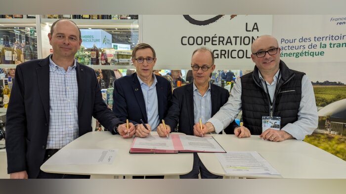 La Coopération agricole adhère à France gaz renouvelable
