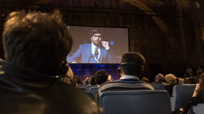 Chercheur en exil, Omar Mohammed donne des conférences au Royaume-Uni, aux Etats-Unis, en Russie… - © Riccardo Gregori