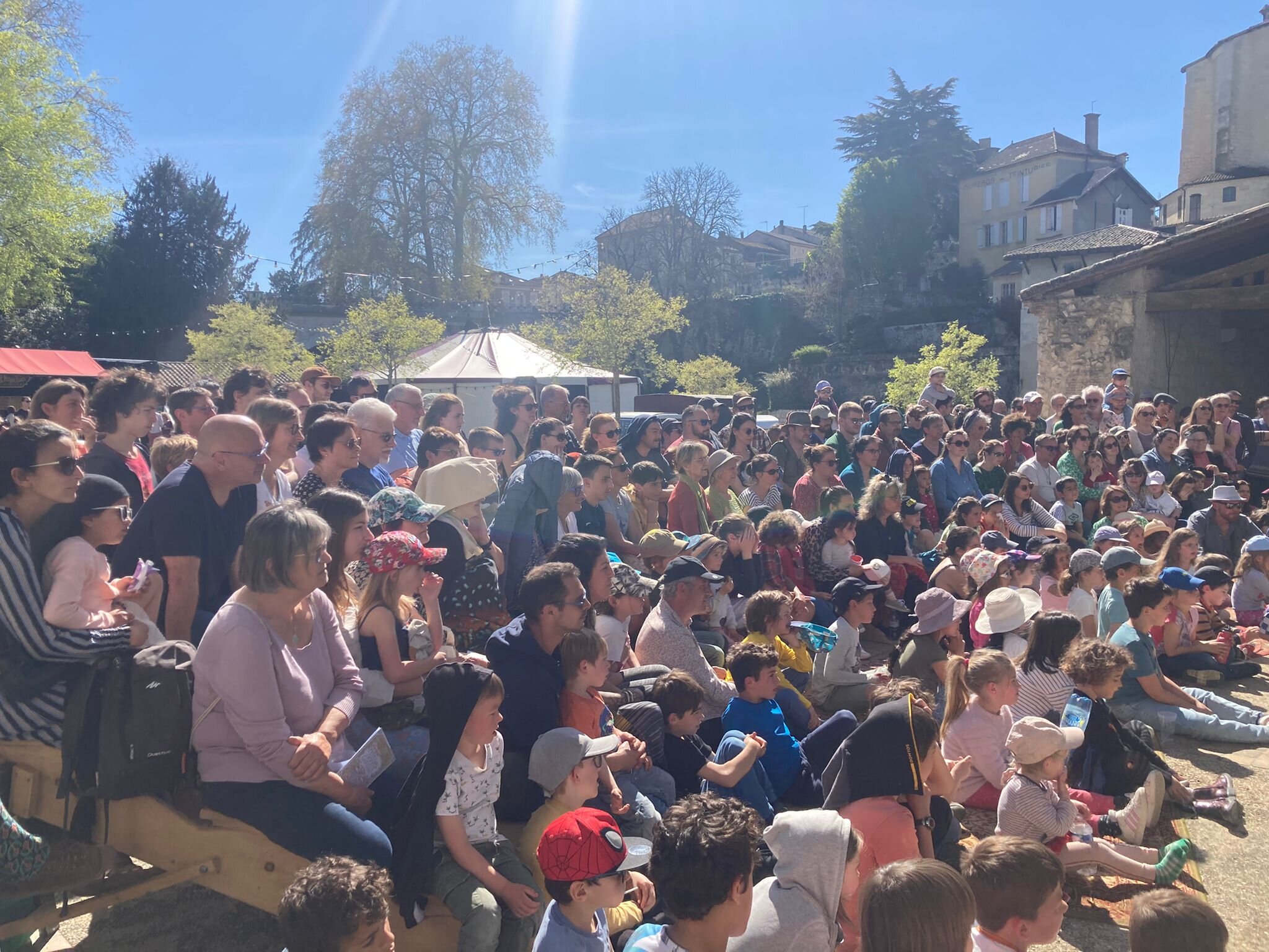 Pendant la représentation de « L’Autre théâtre » du collectif Autre Direction. - © D.R.