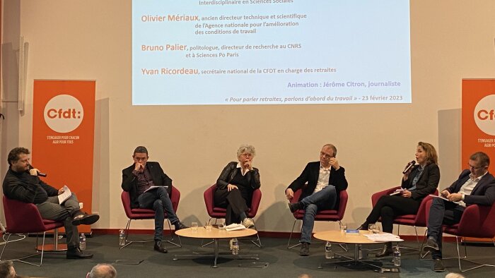 « Pour parler retraites, parlons d’abord du travail » : synthèse du débat CFDT - © D.R.