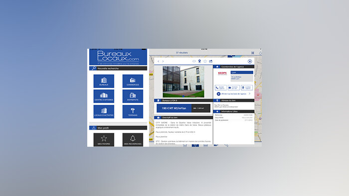 BureauxLocaux lance son application mobile