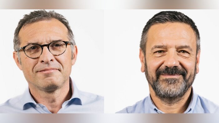 Georges Boixo et Jean-Yves Colomb, directeur général et président d’Oxyane. - © D.R.