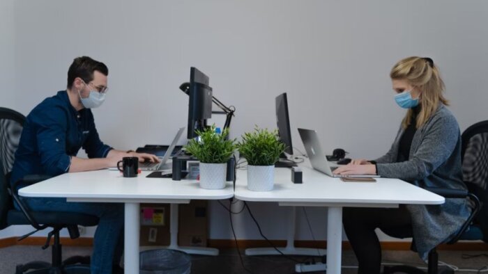 Passe vaccinal et télétravail allégé : le protocole pour la santé des salariés en entreprise change - © D.R.
