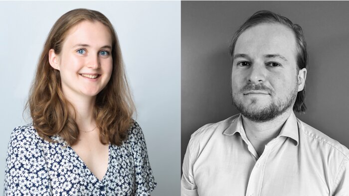 Clémentine Bienenfeld et Vincent Mazuy, consultants chez Secafi - © D.R.