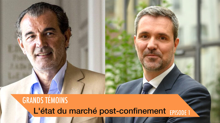 Laurent Vimont, président de Century 21 et Yann Jéhanno, président de Laforêt - © D.R.