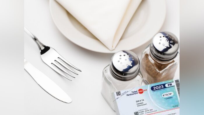La part patronale sur les titres-restaurant passe de 6,50 à 6,91 euros pour 2023 - © D.R.