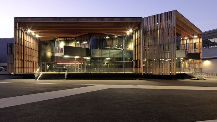 La Belle Électrique est un équipement de 1 000 places ouvert en 2015.  - © André Morin