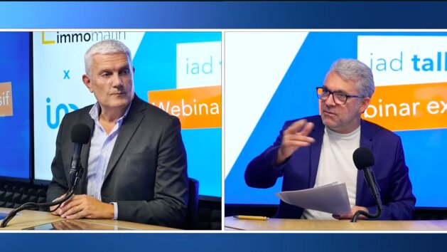 Webinaire iad Talk : « Le pire est derrière nous, le marché a repris » (O. Descamps, DG iad France)