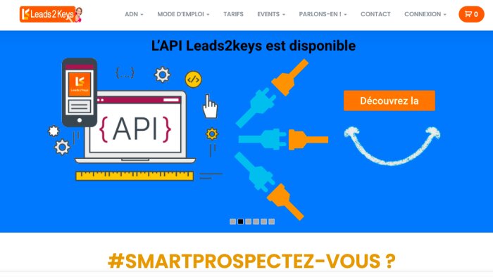 Leads2Keys compte, à ce jour, 1 000 utilisateurs - © D.R.
