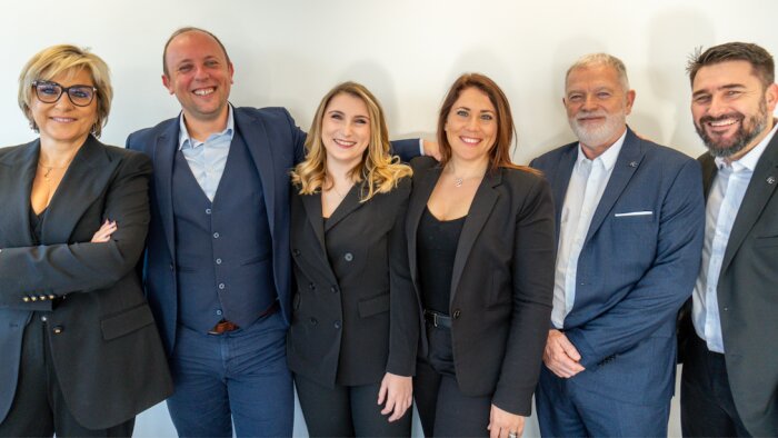 Cécile Fiorentino, L. Vercruysse, Aurore Fiorentino, Déborah Vialas, J.-M. Fiorentino, G. Fiorentino - © D.R.