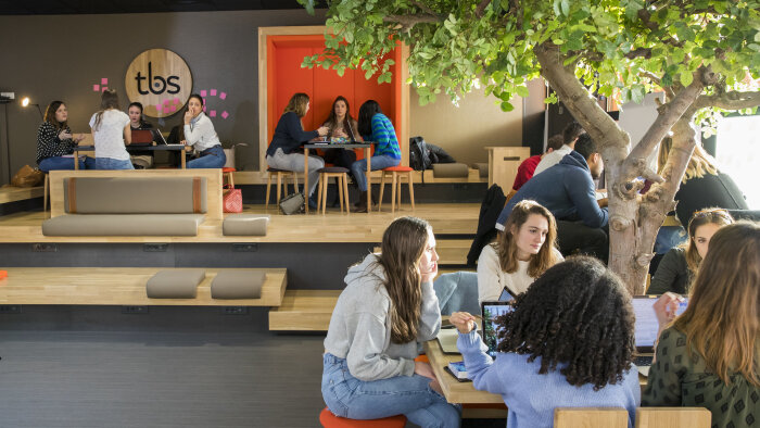 The Kube, un espace de l’école TBS, fait partie des lieux innovants recensés par la plateforme. - © Lecarpentier Lydie