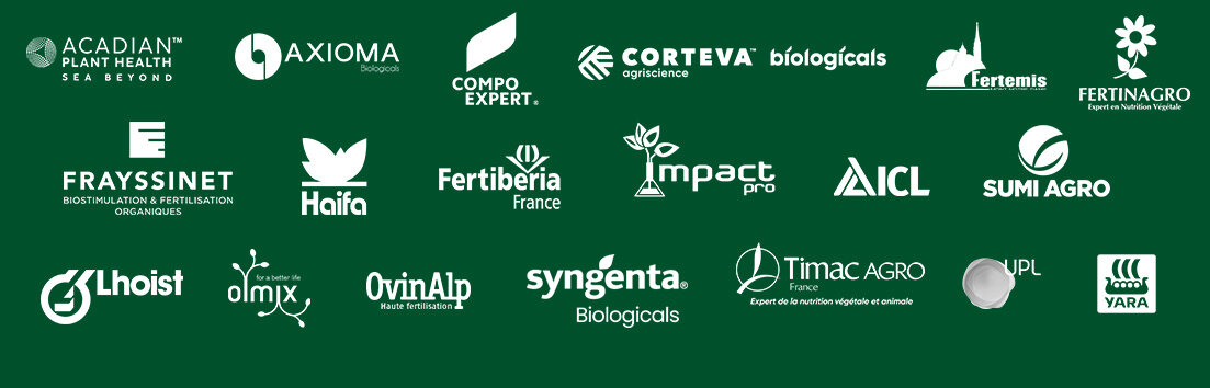 Les 19 entreprises adhérentes à la section biostimulants de l’Unifa - © Unifa