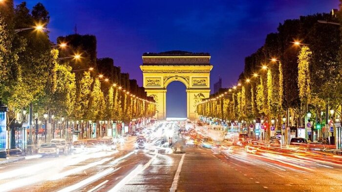 La fréquentation des artères parisiennes analysées par l’étude marque un recul de 4 % en 2024. - © D.R.