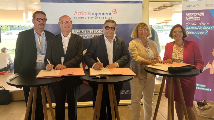 Signature du partenariat, le 27 août 2024 - © D.R.