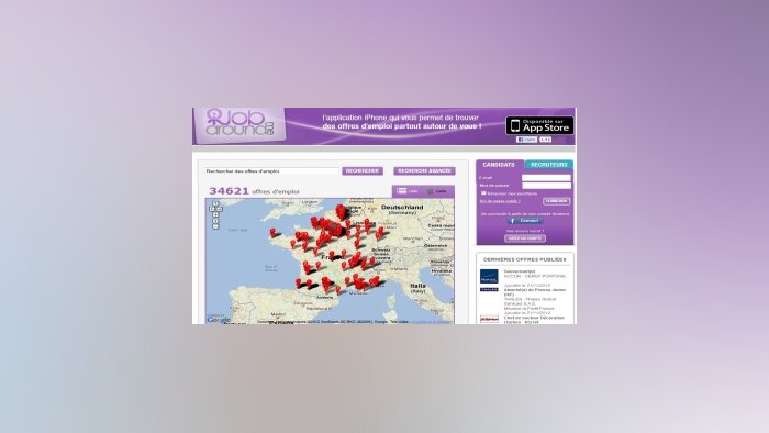 JobAroundMe : le jobboard 100 % mobile lance son application « carrière » en marque bl - © D.R.