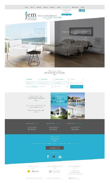Les 5 tendances du webdesign immobilier en France - © D.R.