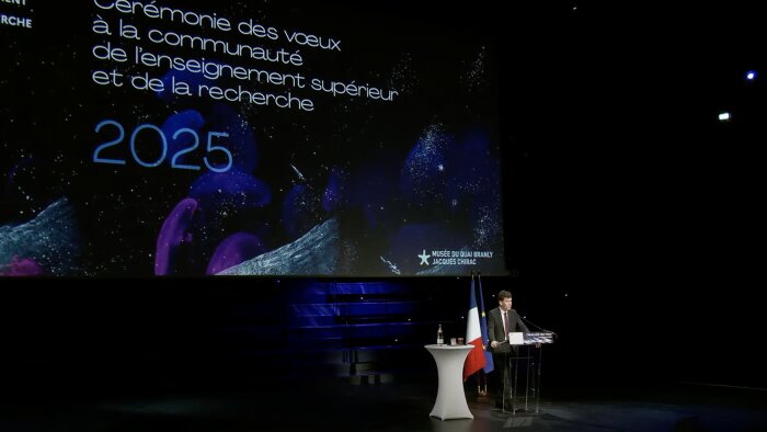 Philippe Baptiste a notamment annoncé des nouveautés sur Parcoursup et Mon master. - © D.R.