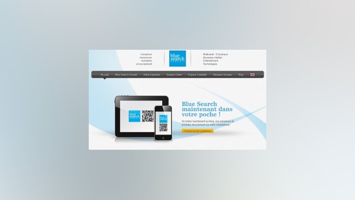 Blue Search adopte le QR code