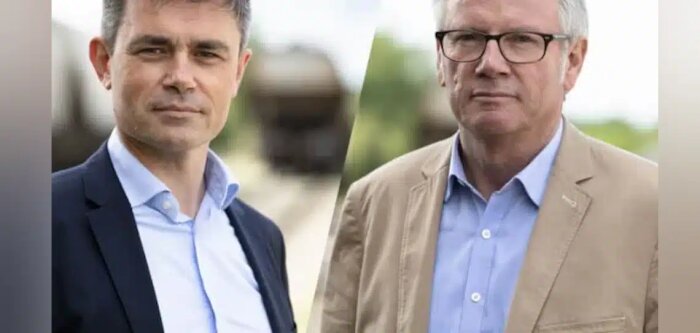 Paul-Yves L’Anthoën, directeur général et Jean-François Loiseau, président d’Axéréal - © Axéréal - © D.R.