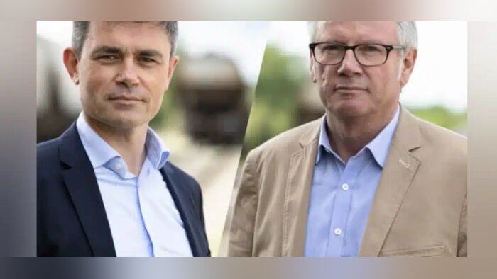 Paul-Yves L’Anthoën, directeur général et Jean-François Loiseau, président d’Axéréal - © Axéréal - © D.R.