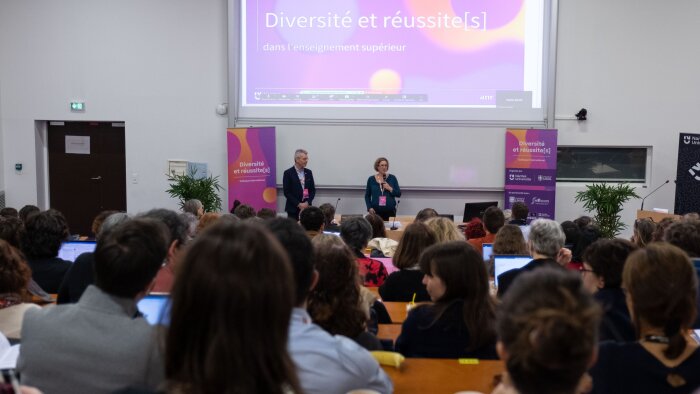Ce colloque était organisé par les universités de Nantes et de Laval, au Québec. - © Jeanne Minier-Nantes Université