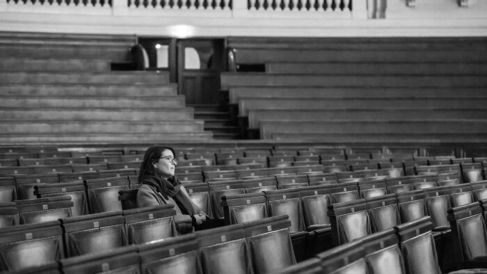 La Sorbonne est le « lieu de la pensée critique, et de la création des savoirs » pour Alexane Riou. - © Pascal Levy / Panthéon-Sorbonne