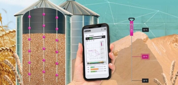 Quanturi et Supertech Agroline signent un partenariat pour améliorer le suivi du stockage des grains