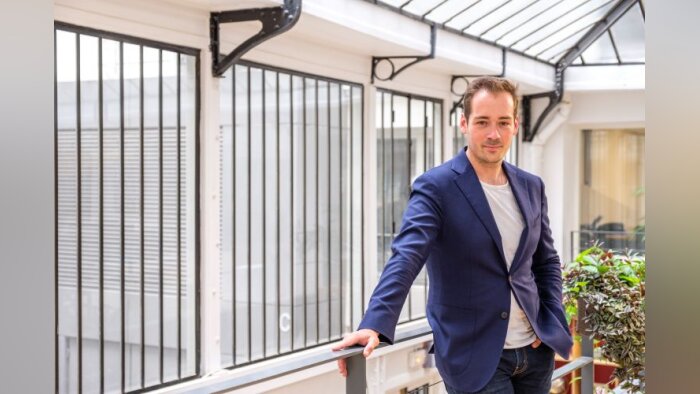 Arnaud Blachon, CEO de Rise Up, détaille les nouveaux projets de la société HR Tech - © D.R.