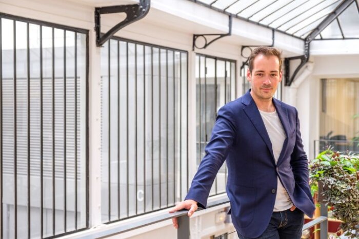 Arnaud Blachon, CEO de Rise Up, détaille les nouveaux projets de la société HR Tech - © D.R.