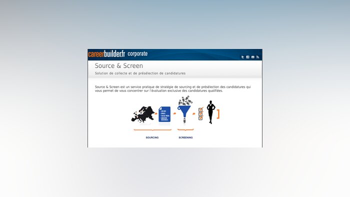 « Source&Screen externalise le sourcing à un prix modique », Jonathan Tilly, CareerBuilder France