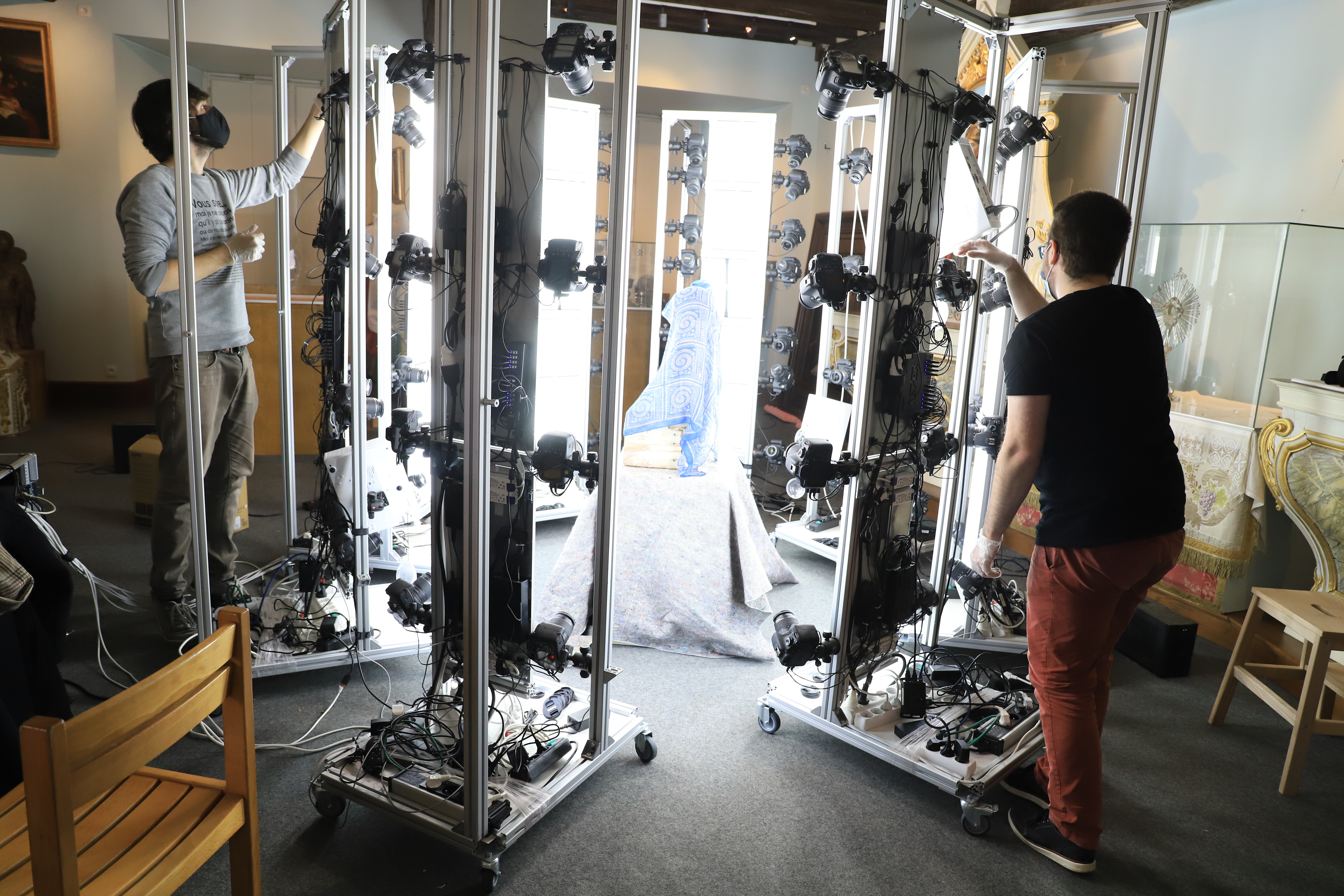 Une captation 3D d’objet du musée. - © D.R.