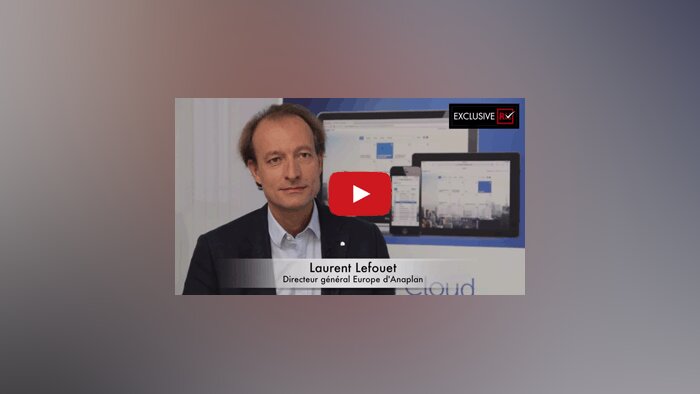 3 min avec Laurent Lefouet, Directeur général Europe d’Anaplan