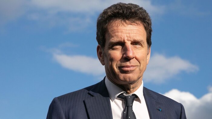 Geoffroy Roux de Bézieux, président du Mouvement des entreprises de France (Medef). - © SIPA