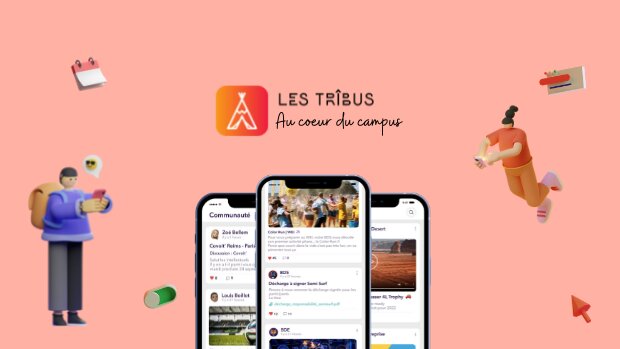 Les Tribus a été finaliste du concours « Entreprendre pour la vie étudiante ». - © D.R.