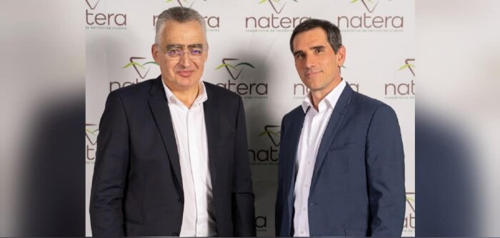 Jean-Claude Virenque et Pierre-Olivier Prévot, président et directeur général de Natera. - © D.R.