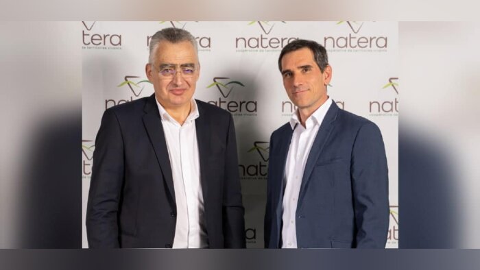 Jean-Claude Virenque et Pierre-Olivier Prévot, président et directeur général de Natera. - © D.R.