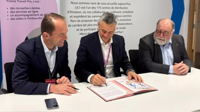 Amazon, France Travail et Cheops : action conjointe pour favoriser l’insertion professionnelle - © D.R.