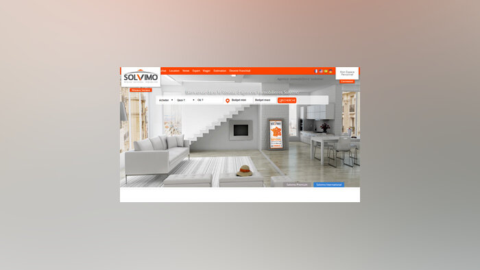 Un site web flambant neuf pour Solvimo